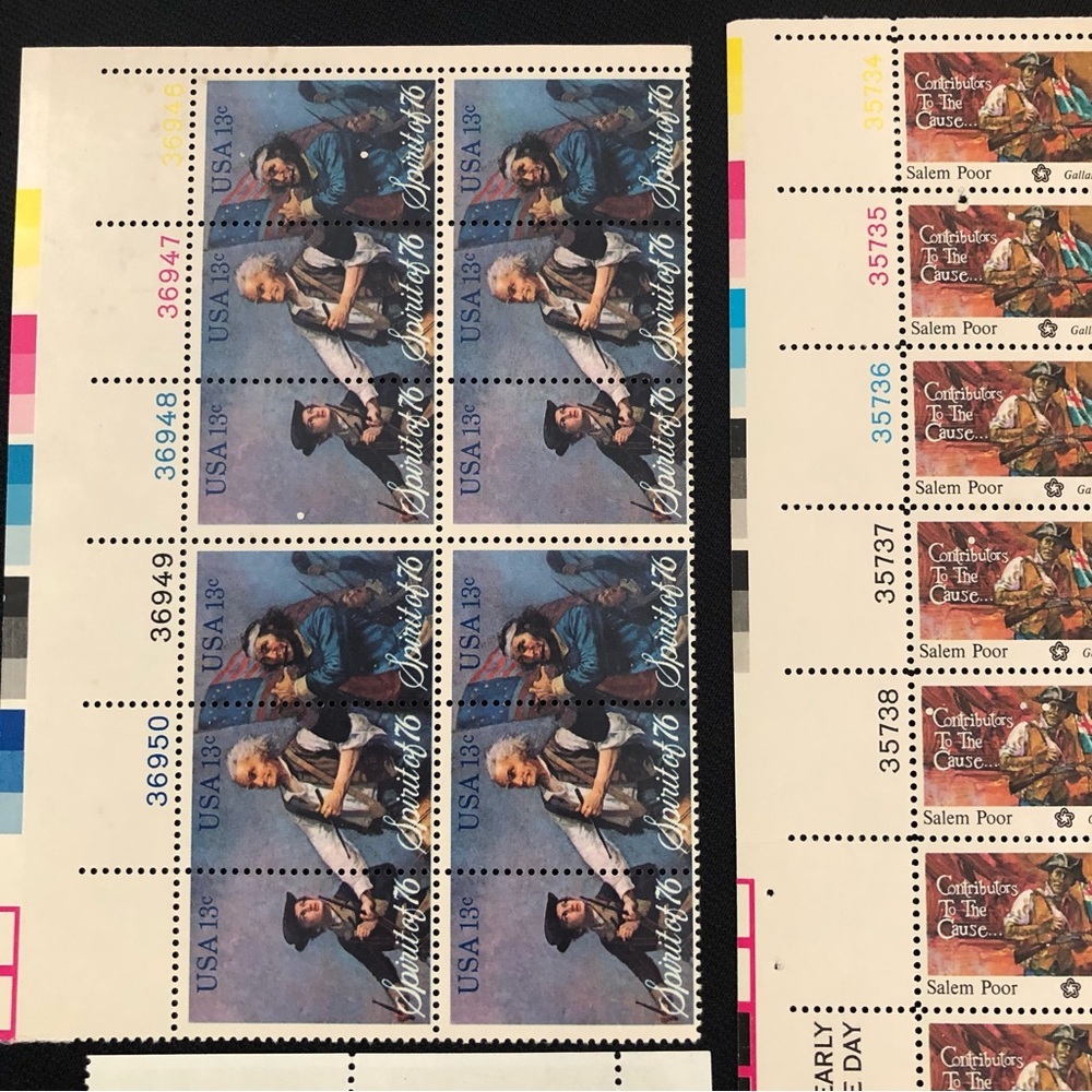 Vintage American History Events Associations Collectible Stamps - Picture 2 of 5